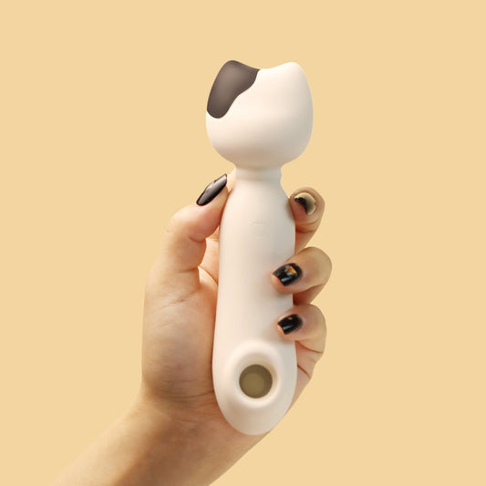 BossCat Sucking wand vibrator
